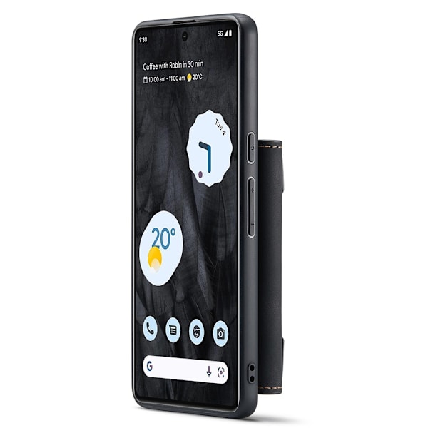 DG.MING Magnetisk kortholder etui Google Pixel 8 Pro Sort