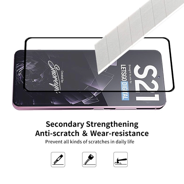 ENKAY TPU Skal & 0.2mm Skärmskydd Samsung Galaxy S21 Plus