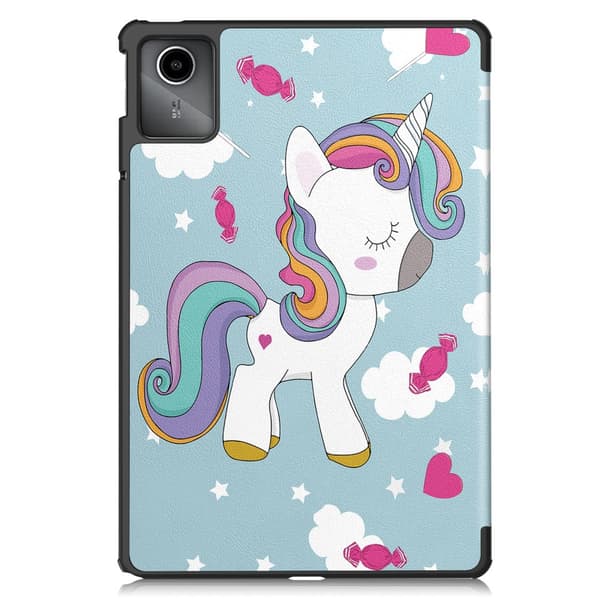 Lenovo Tab M11 -kotelo Tri-fold Unicorn