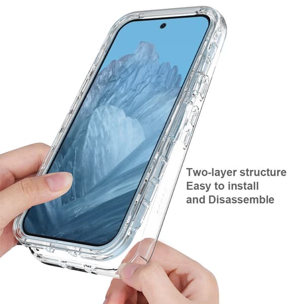 Allround Skal Google Pixel 9 Pro Transparent