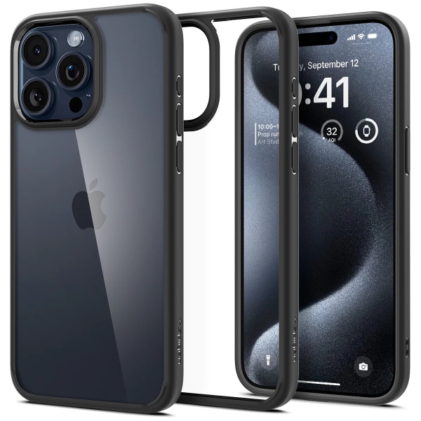 Spigen iPhone 15 Pro Case Ultra Hybrid Matte Black