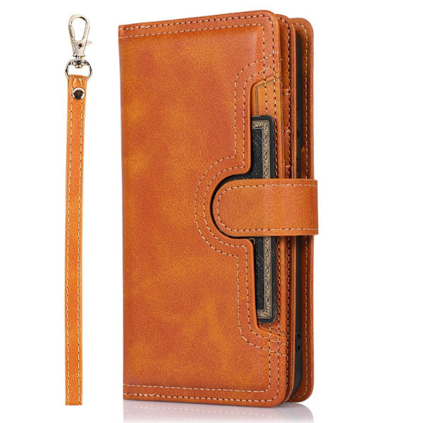 Pungetui Multi-Slot Samsung Galaxy S23 Cognac