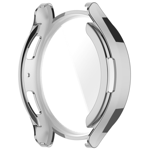 TPU-kuori Samsung Galaxy Watch 6 44mm läpinäkyvä hopea