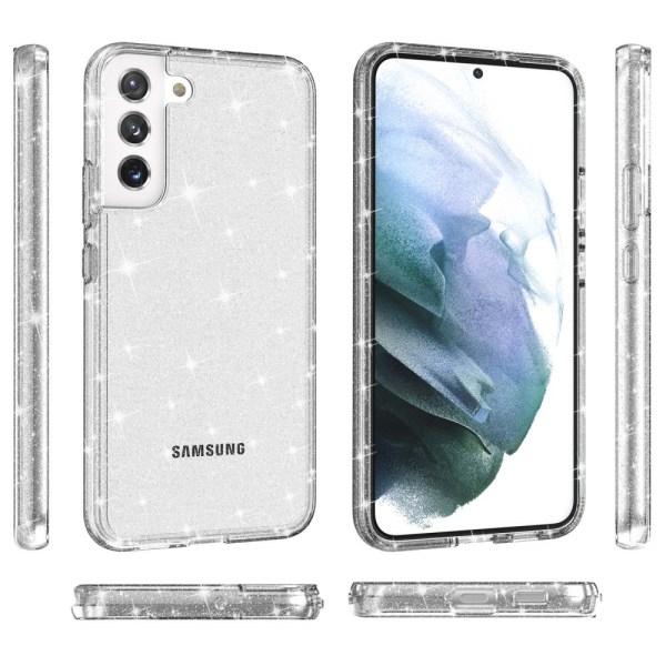 Samsung Galaxy S22 Plus Skal Glitter Transparent