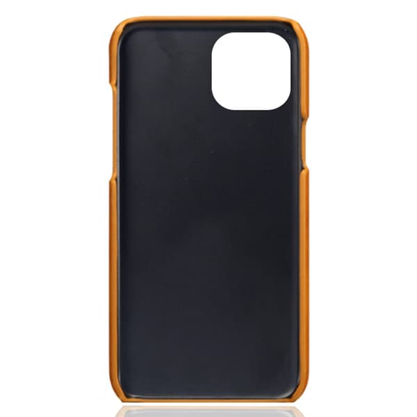 Läderskal Med Kortfack iPhone 15 Plus Cognac