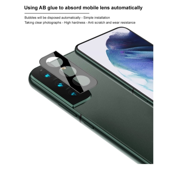 IMAK Härdat Glas Linsskydd Samsung Galaxy S22/ S22 Plus Svart