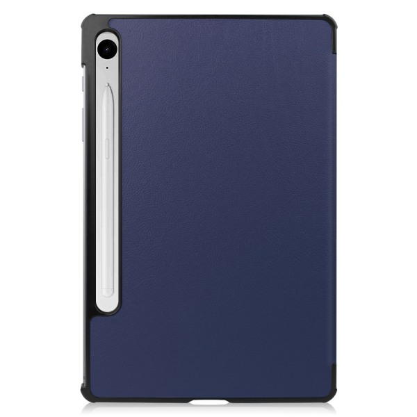 Samsung Galaxy Tab S9 FE -kotelo kolminkertaisesti tummansininen