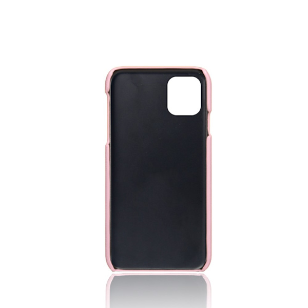 Läderskal Med Kortfack iPhone 12 Pro Max Rosa