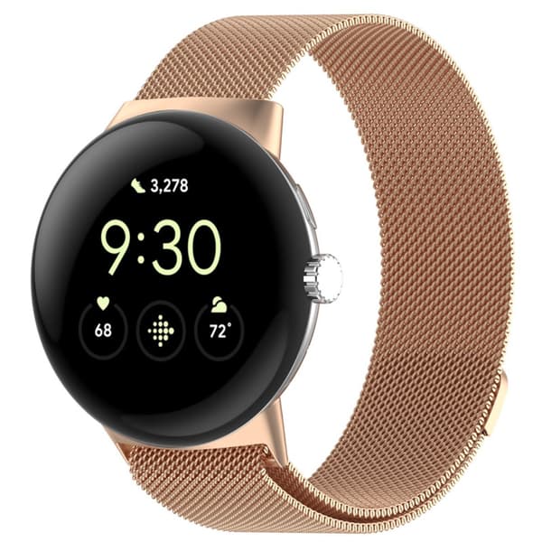 Milanese Loop Armband Google Pixel Watch Roséguld