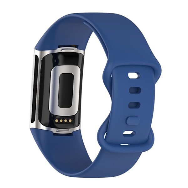 Silikonarmband Fitbit Charge 5 Mörkblå (S)