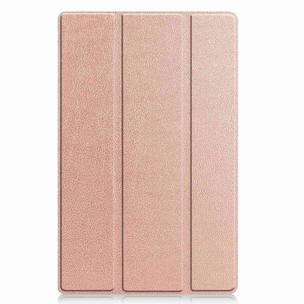 Lenovo Tab M10 Plus (3. generation) Etui Tri-fold Roséguld