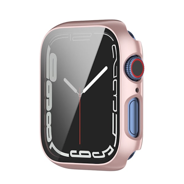 Apple Watch 45mm Series 9 -kotelon kova muovi, ruusukulta