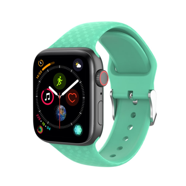 Silikonarmband Apple Watch 42/44/45 mm Grön