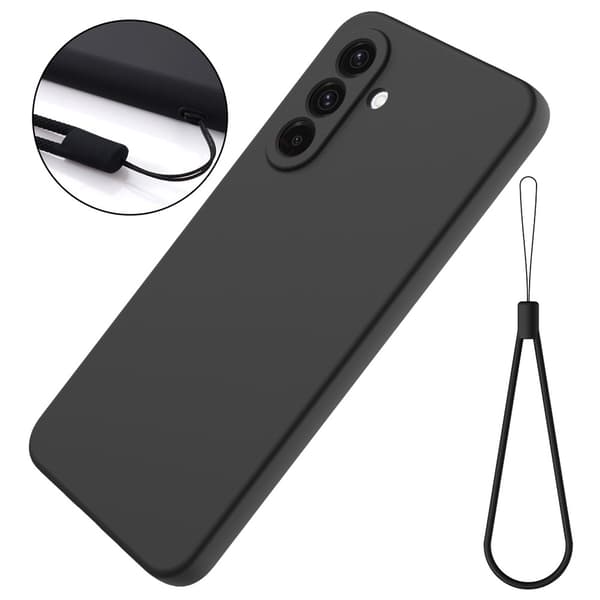 Silikonskal Samsung Galaxy A17 Svart