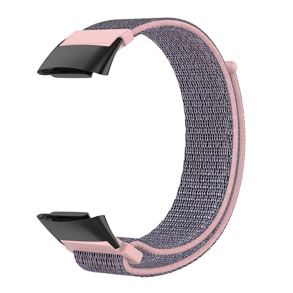 Fitbit Charge 6:n nylonranneke, vaaleanpunainen
