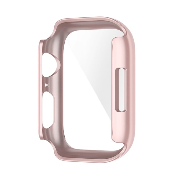 Apple Watch 45mm Series 9 -kotelon kova muovi, ruusukulta