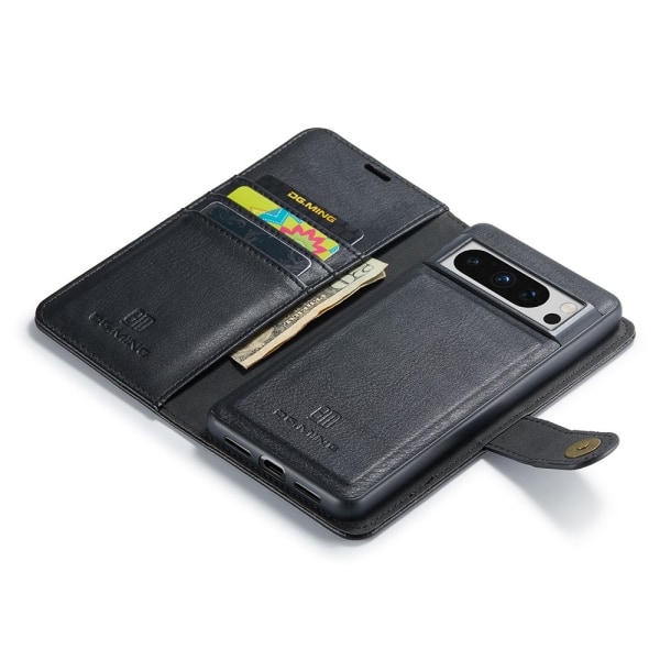 DG.MING 2-in-1 Magnet Wallet Google Pixel 8 Pro Black