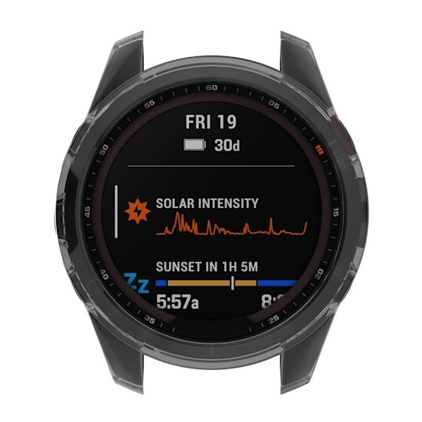 Edge Kotelo Garmin Fenix 7S Musta
