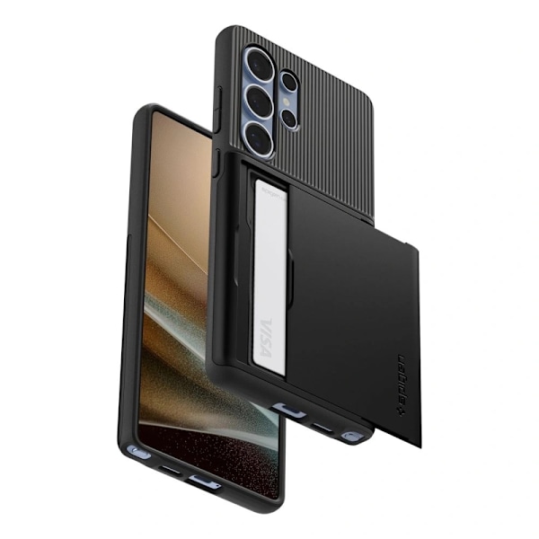 Spigen Samsung Galaxy S25 Ultra Kotelo Slim Armor CS Musta
