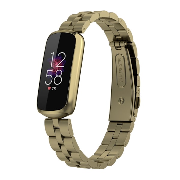 Metalarmbånd Fitbit Luxe Guld