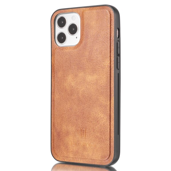 DG.MING 2-i-1 Magnet Pung iPhone 13 Mini Cognac