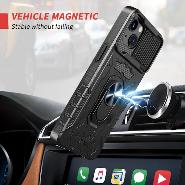 Hybrid Full Protection Case iPhone 13 Black