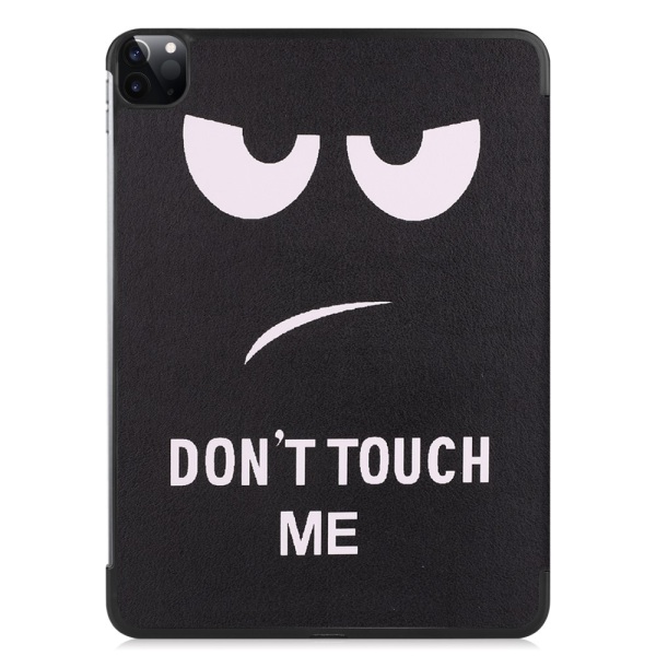 iPad Pro 11 1. sukupolven (2018) kotelo Tri-fold Don't Touch Me