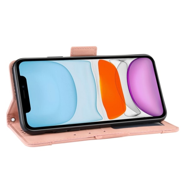 Multi Slot Wallet Case iPhone 12/12 Pro Pink