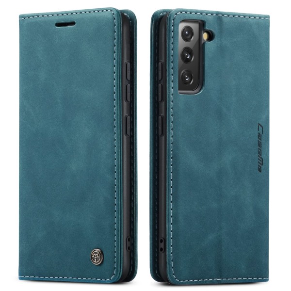 CaseMe Slim Wallet Case Samsung Galaxy S22 Blå