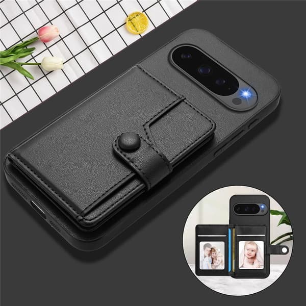 Pungcover RFID-beskyttelse Google Pixel 10 Pro XL Sort