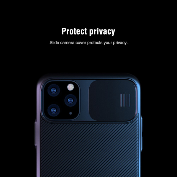 Nillkin CamShield -kuori iPhone 11 - Musta