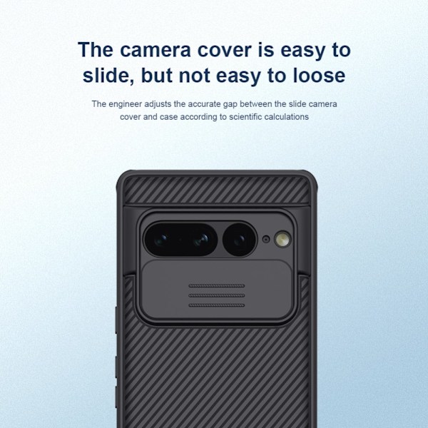 Nillkin CamShield Skal Google Pixel 7 Pro Sort