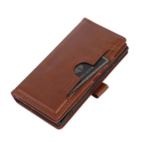 Pungetui Multi-Slot Samsung Galaxy S24 Ultra Brun
