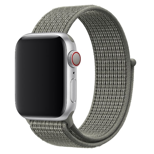 Nylonkellonauha Apple Watch Series 10 46mm Harmaa