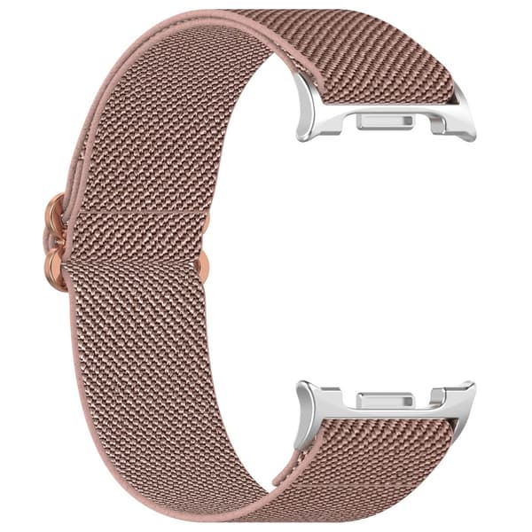 Elastiskt Nylonarmband Samsung Galaxy Watch 8 44mm Rosé