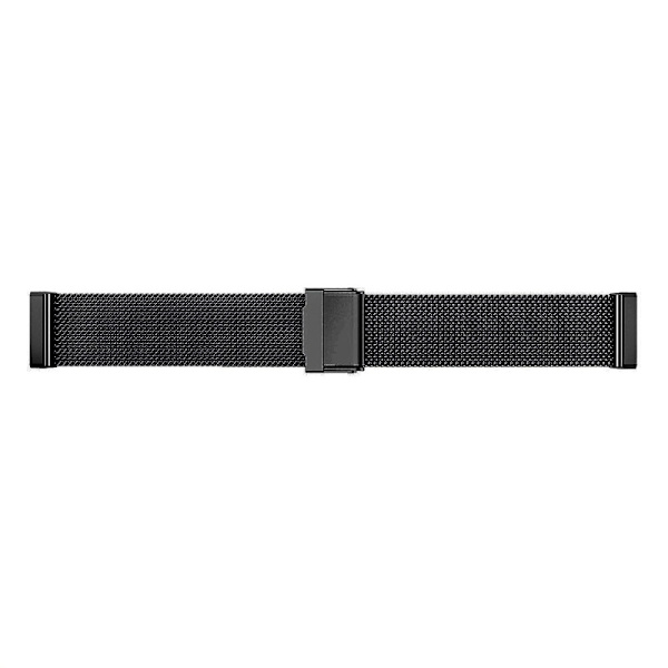 Milanese Mesh Bracelet Fitbit Versa 4/Sense 2 Svart