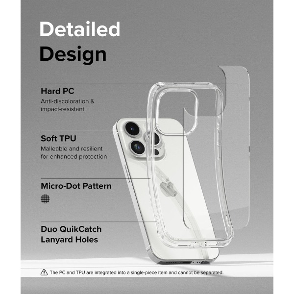 Ringke Fusion Case iPhone 15 Pro Max Clear