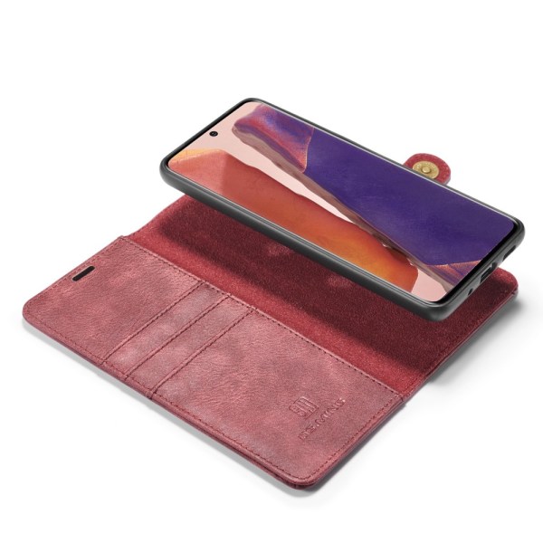 DG.MING Lompakkokotelo Magneetilla Galaxy Note 20 Red
