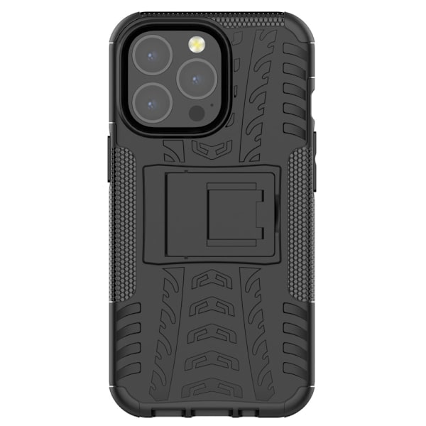 Hybridskal Med Stativ iPhone 13 Pro Sort