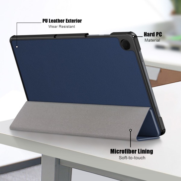 Samsung Galaxy Tab A9 Plus -kotelo Tri-fold - sininen