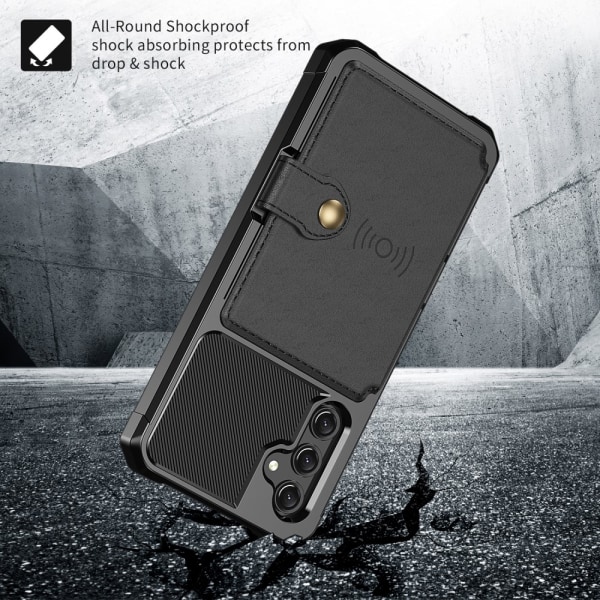 Multi-Slot Skal Samsung Galaxy A15 Sort