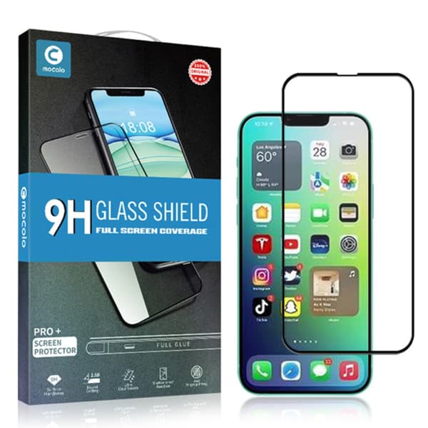 Mocolo Kattava Karkaistu Lasi Näytönsuoja iPhone 14 Plus