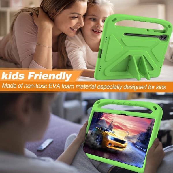 Skal EVA Samsung Galaxy Tab S9 FE Plus Vihreä