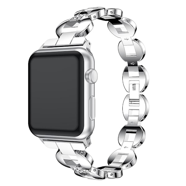 Diamonds Loop Apple Watch 38/40/41 mm Silver