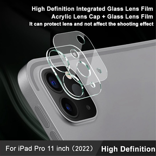 Imak Härdat Glas Linsskydd iPad Pro 11 2nd Gen (2020)