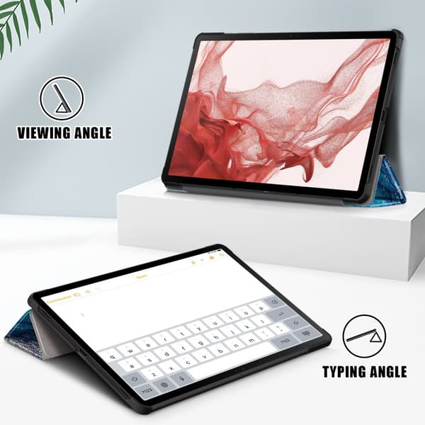 Samsung Galaxy Tab S9 Fodral Tri-fold Hav
