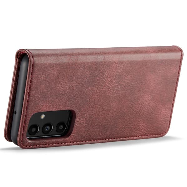DG.MING 2-i-1 Magnetiskt Plånboksfodral Samsung Galaxy A13 Röd