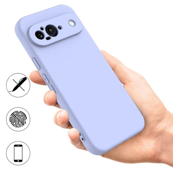 Silikonskal Google Pixel 9 Lilla