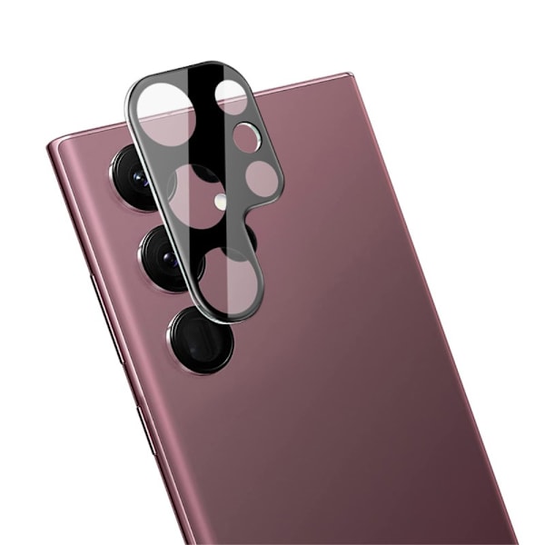 IMAK Hærdet Glas Linsebeskyttelse Samsung Galaxy S23 Ultra Sort