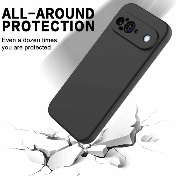 Silikoneskærm Google Pixel 9 Sort